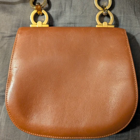 Vintage Ferragamo Brown Crossbody Bag - Picture 2 of 11